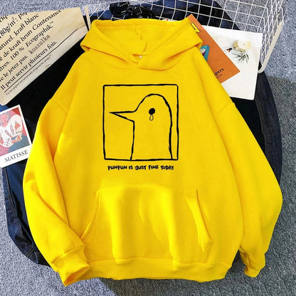 Women's hoodie with Punpun design