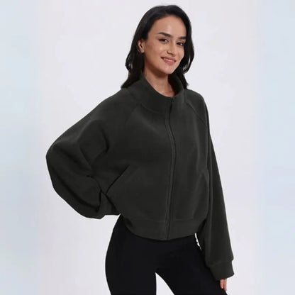 Vest made of soft polar fleece for women