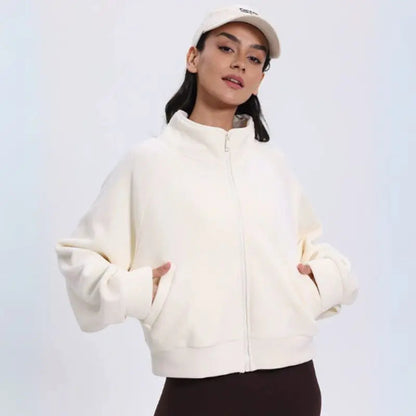 Vest made of soft polar fleece for women