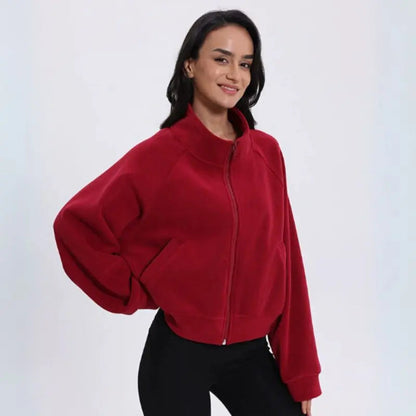 Vest made of soft polar fleece for women