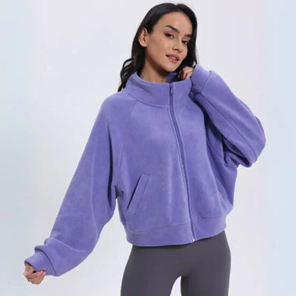 Vest made of soft polar fleece for women
