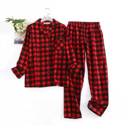 Women's vibrant patterned pajama set, comfortable and two-piece