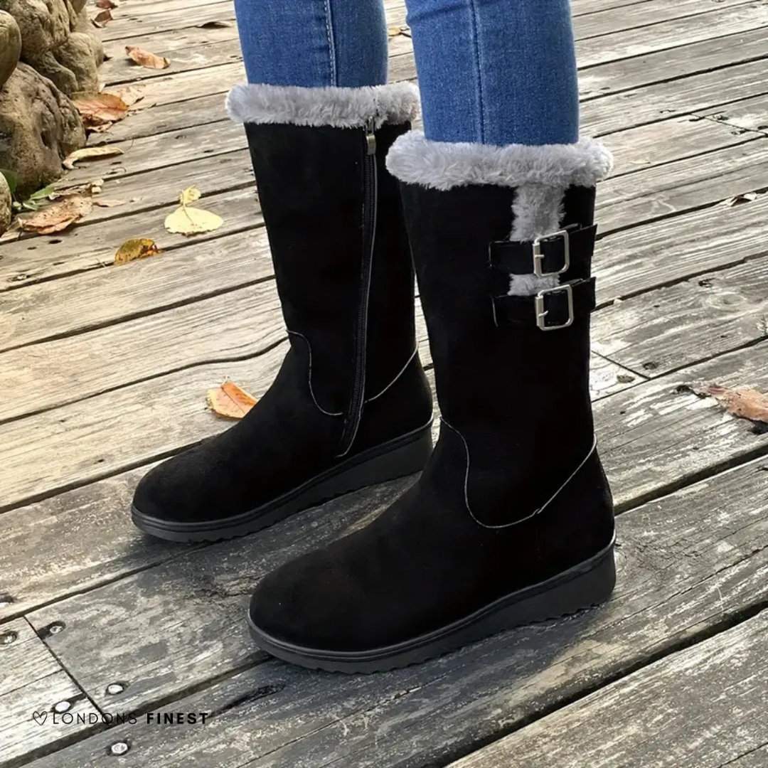 Warm Women's Insulated Snow Boots - Olytrend