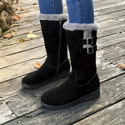 Warm Women's Insulated Snow Boots - Olytrend