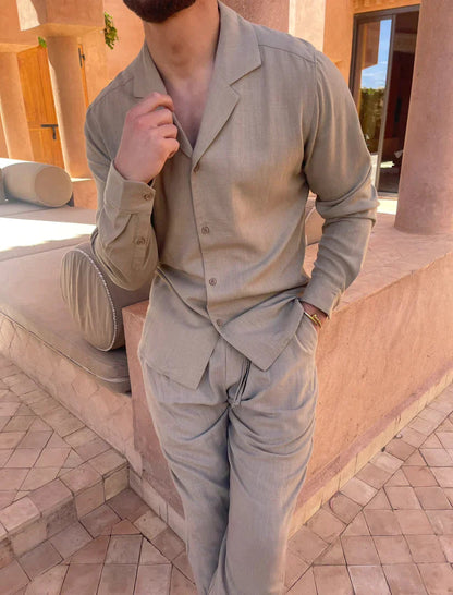Casual Linen Set for Men