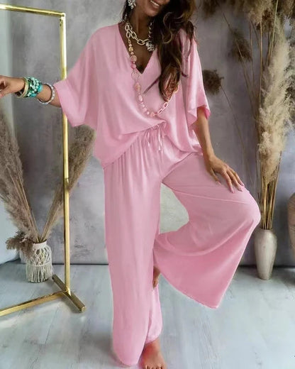 Casual summer two-piece set for women