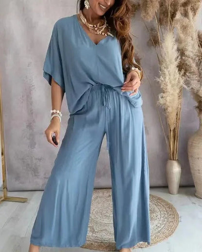 Casual summer two-piece set for women