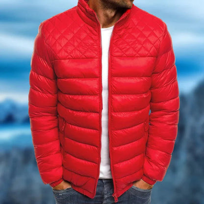 Warm Men's Down-filled Parka Jacket