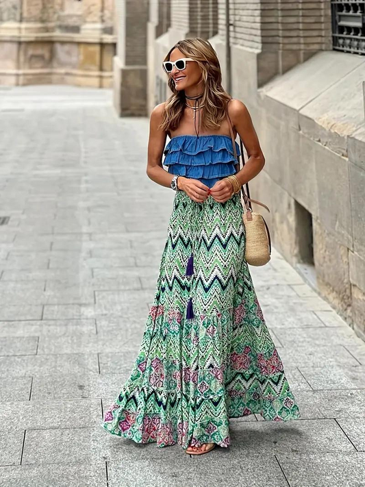 Beatrix | Elegant Maxi Skirt for Women