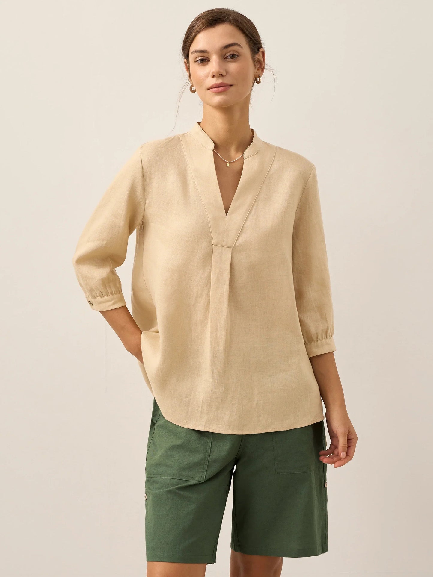 Airy Women's Linen Shirt