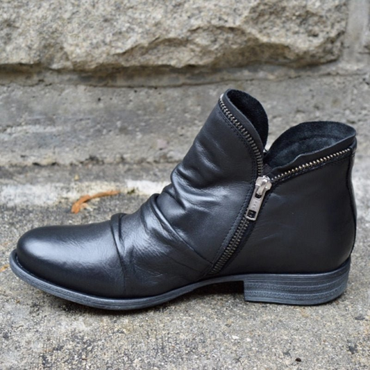 Carice - Premium Leather Ankle Boots