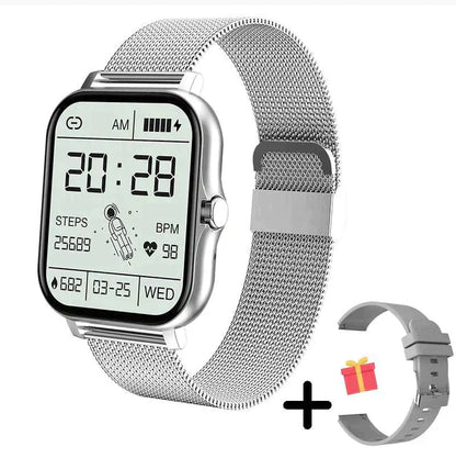 Waterproof Fitness Tracker with Bluetooth and Health Features