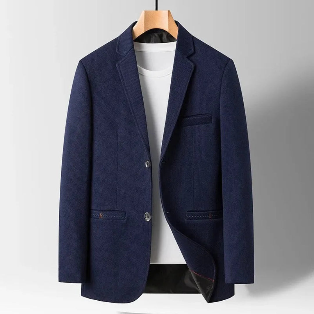 Blazer made of premium wool blend for smart-casual style
