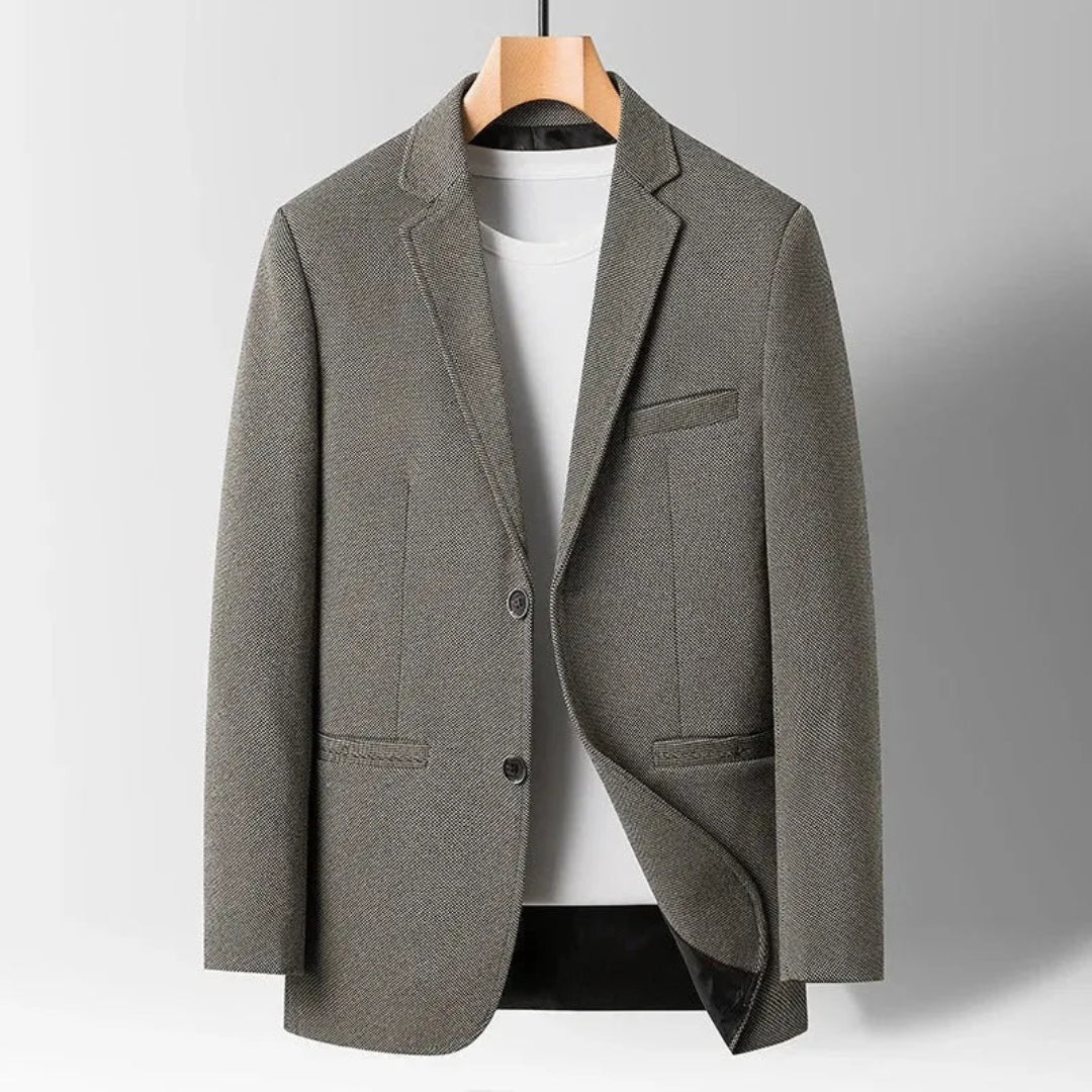 Blazer made of premium wool blend for smart-casual style
