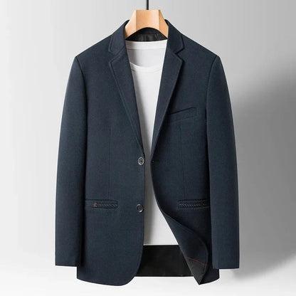 Blazer made of premium wool blend for smart-casual style