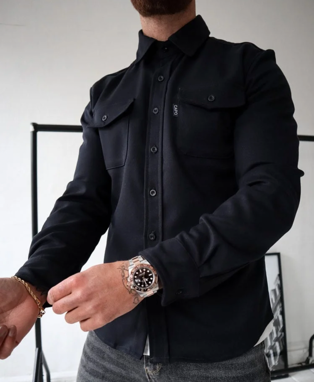 Casual Mens Pocket Shirt