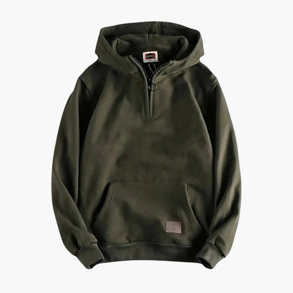 Casual Zip Up Hooded Sweatshirt for Men