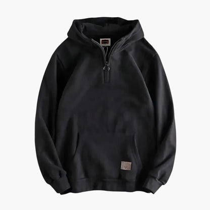 Casual Zip Up Hooded Sweatshirt for Men