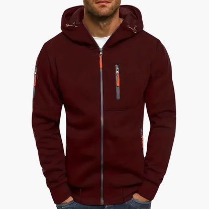 Warm Waterproof Zip Up Hoodie Jacket