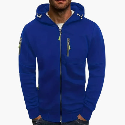 Warm Waterproof Zip Up Hoodie Jacket