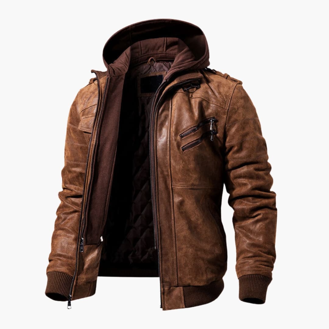 Waterproof Hooded Coat with Extra Pockets