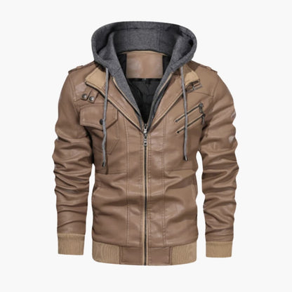 Waterproof Hooded Coat with Extra Pockets
