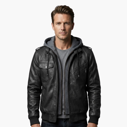 Waterproof Hooded Coat with Extra Pockets