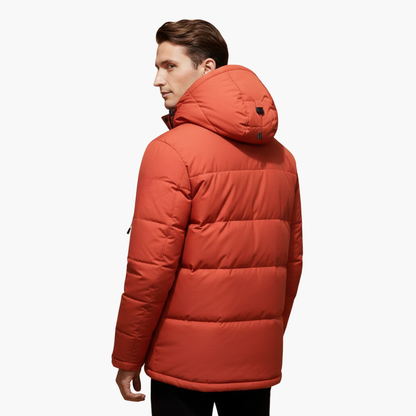 Warm Waterproof Men's Zip Up Hoodie Jacket