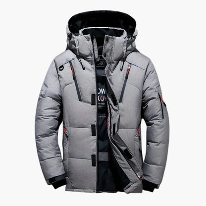 Warm Waterproof Men's Zip Up Hoodie Jacket