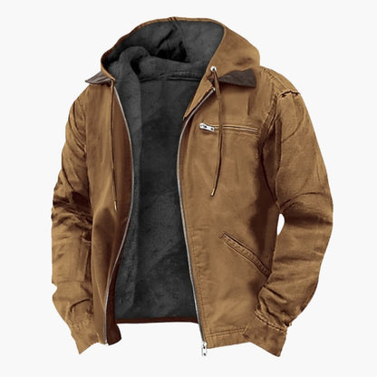 Waterproof Men's Zip Up Hoodie Jacket