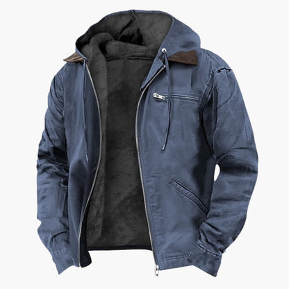 Waterproof Men's Zip Up Hoodie Jacket