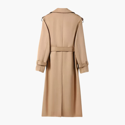 Waterproof Long Belted Mens Trench Coat