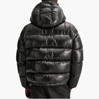 Warm Padded Men's Zip Up Quilted Coat