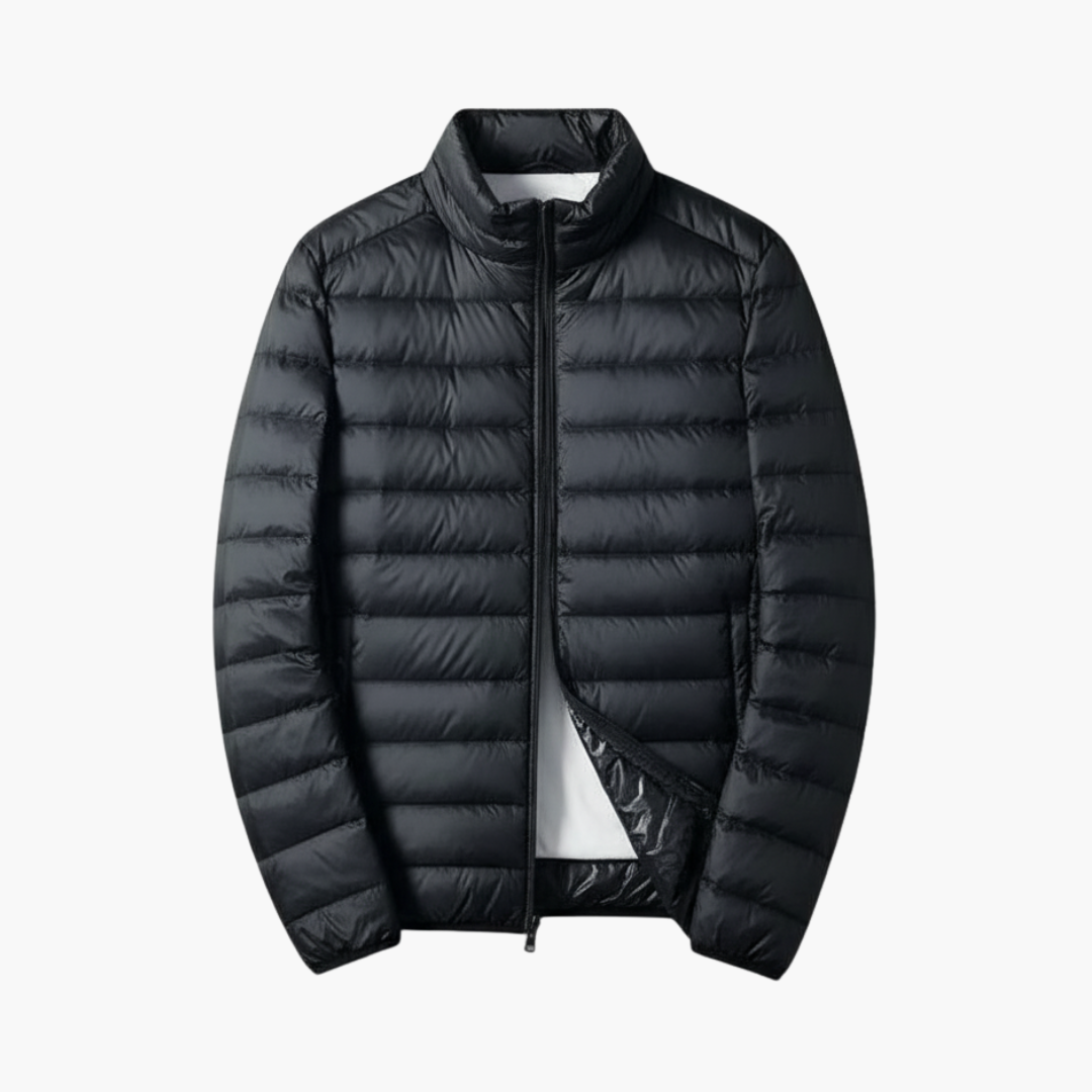 Warm Padded Zip Up Men's Coat - Olytrend