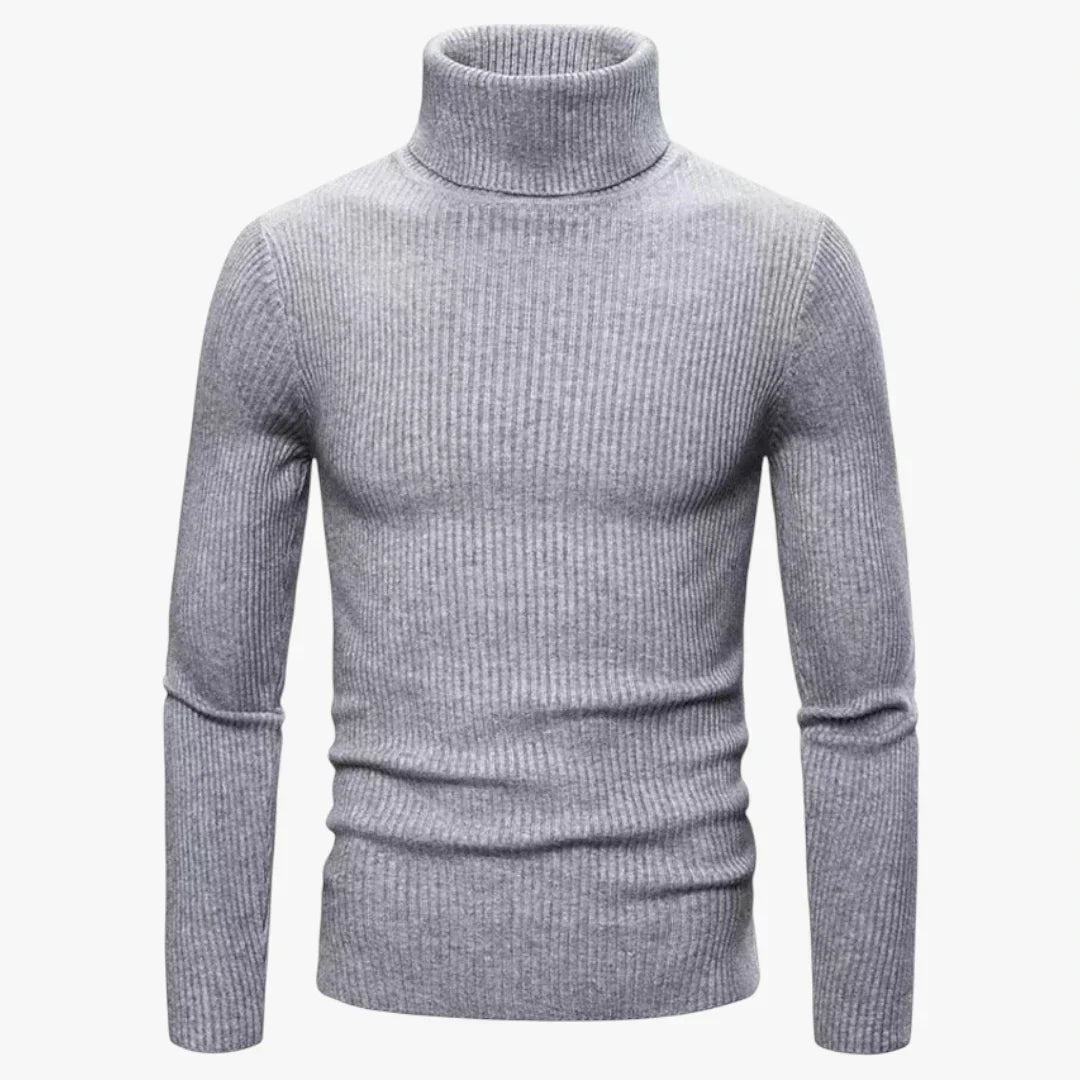 Adrian | Elegant and fitted wool sweater for men