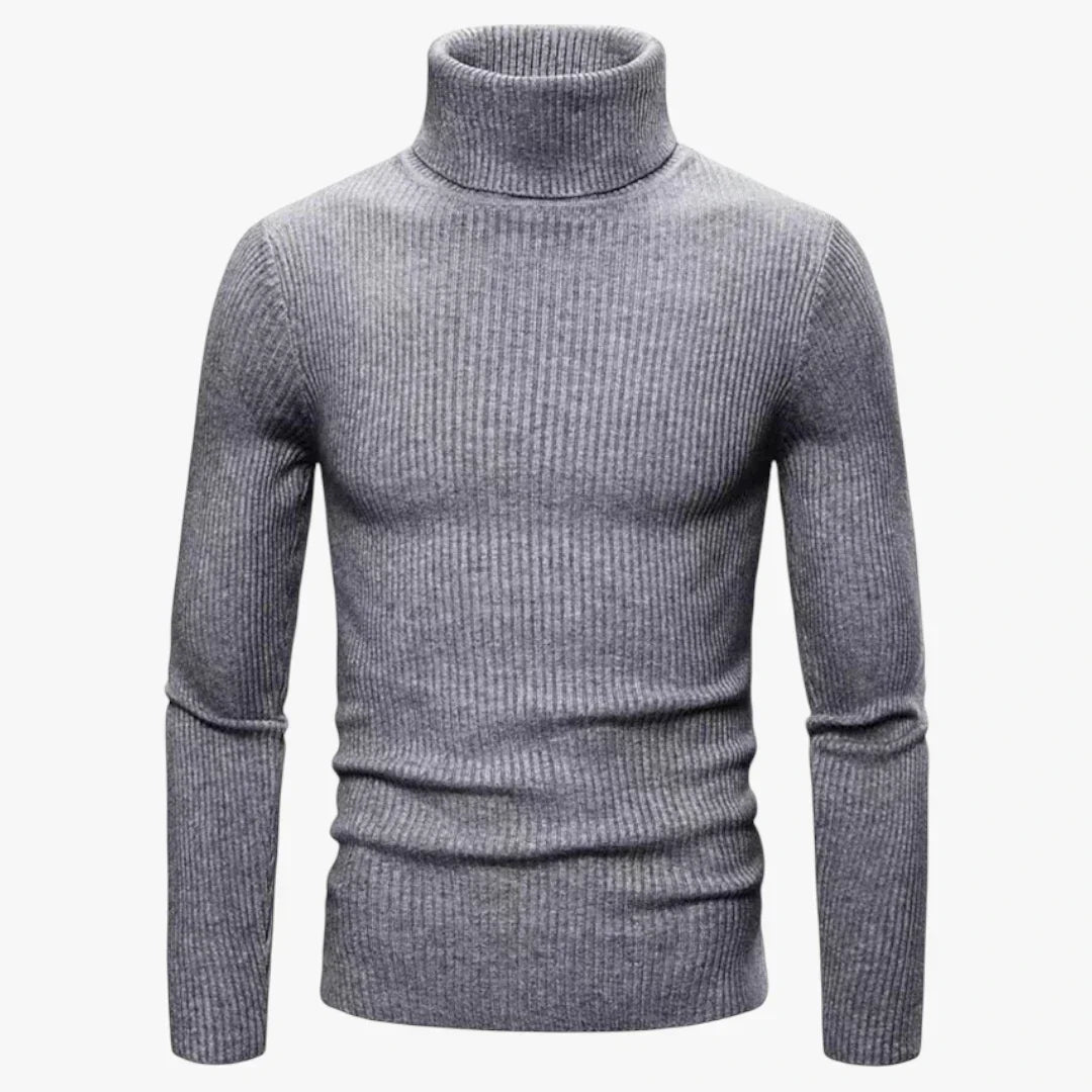 Adrian | Elegant and fitted wool sweater for men
