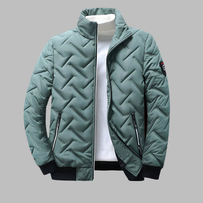 Waterproof Men's Zip Up Windproof Jacket