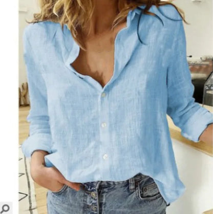 Women's shirt with pattern and buttons | Casual fit