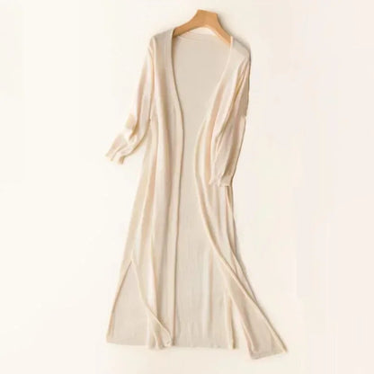 Beatrix | Long Cardigan for Women Open Front for Everyday and Office