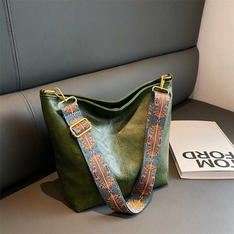 Anna | Stylish Vegan Leather Bag with Decorative Strap