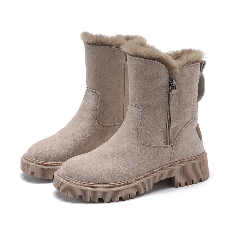 Women's Winter Ankle Boots | With Zipper