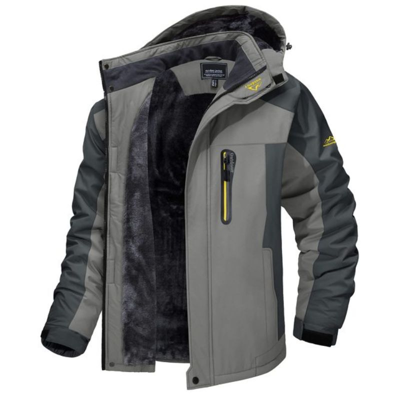 Warm and waterproof winter coat