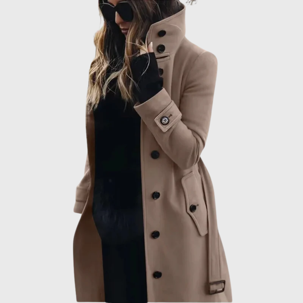 Waterproof Women's Classic Trench Coat - Olytrend