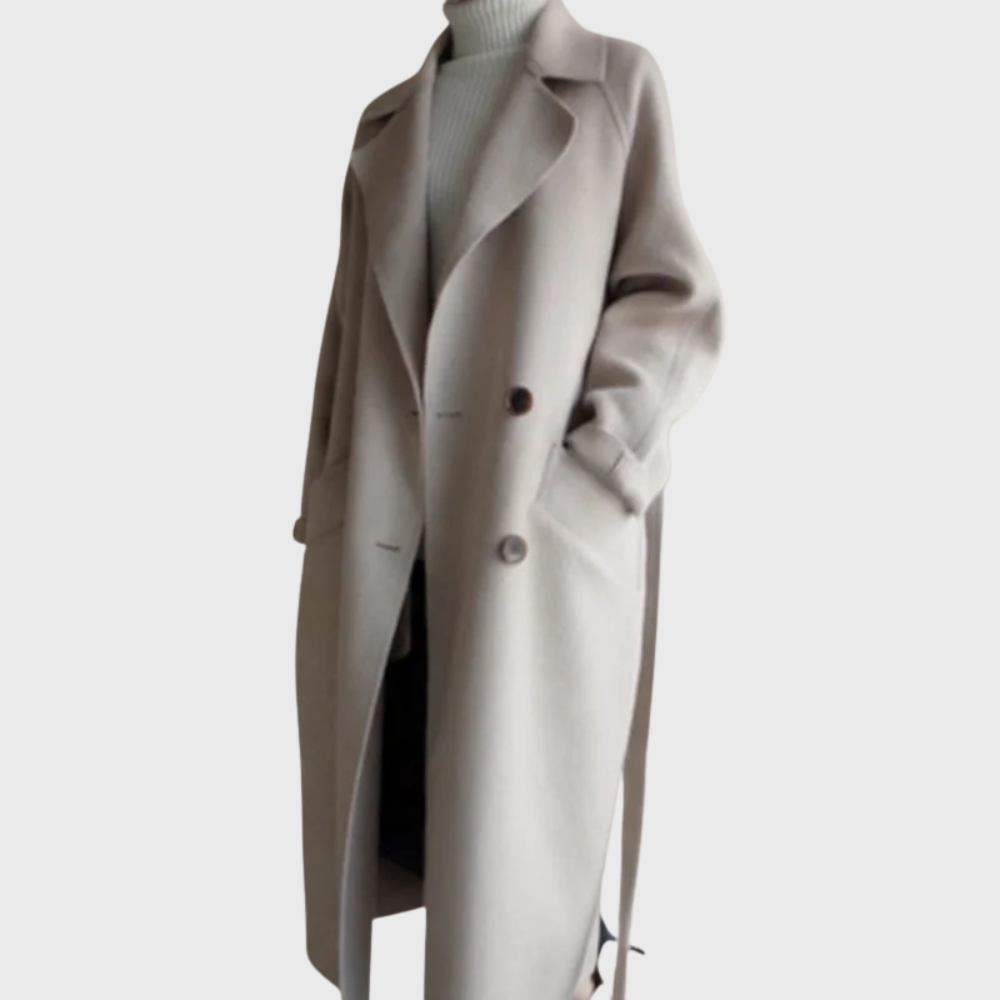 Warm Winter Longline Wool Coat - Olytrend