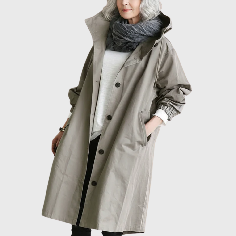Waterproof Rain Trench Coat - Olytrend
