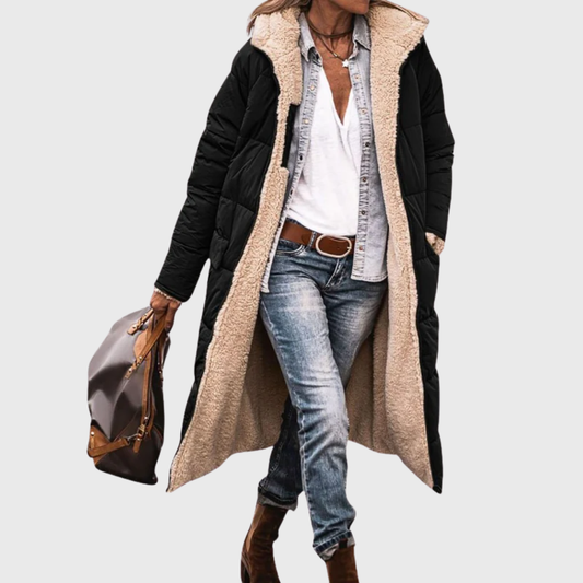 Warm Reversible Padded Winter Coat - Olytrend