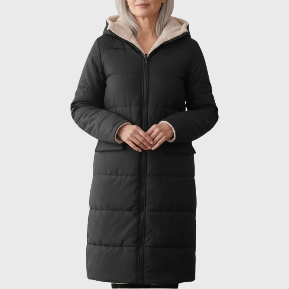 Warm Reversible Padded Winter Coat