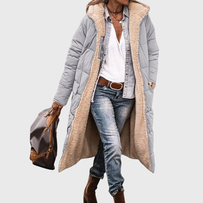 Warm Reversible Padded Winter Coat