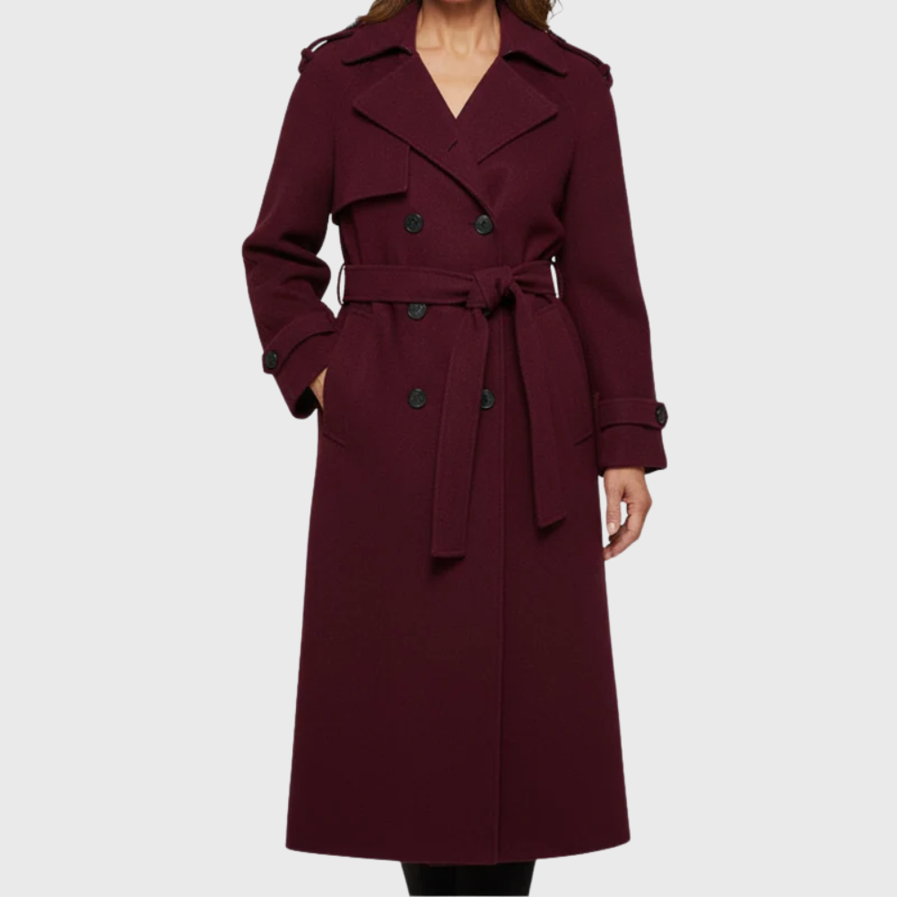 Warm Women's Winter Long Coat - Olytrend