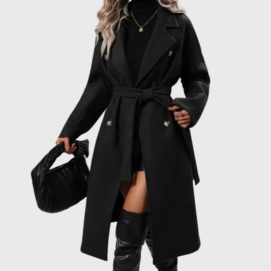 Warm Waterproof Women's Trench Coat - Olytrend